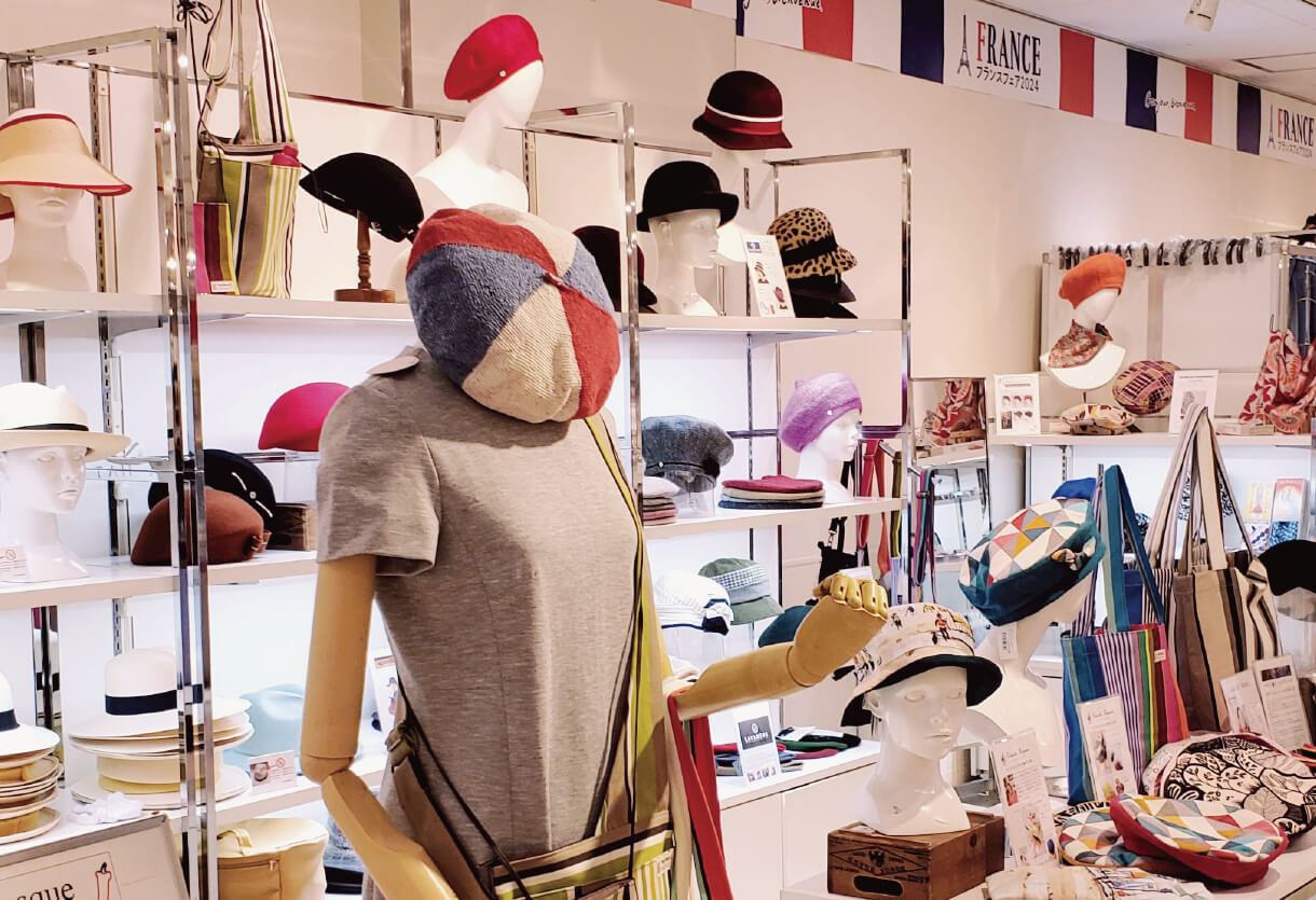 輸入雑貨をデパートの催事に出品